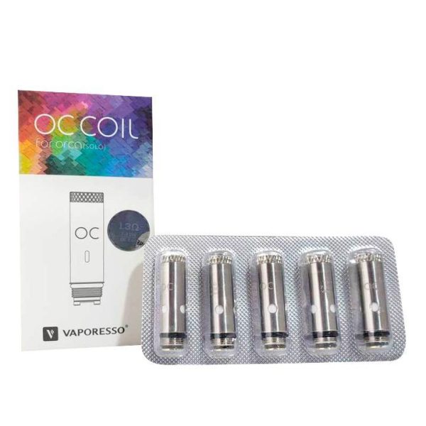 Vaporesso Orca Solo 1.3 Ohm Cotton OC Coils (5 Pack)