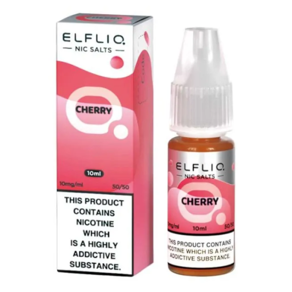 ELFBAR ElfLiq Nic Salts - Cherry - 10ml
