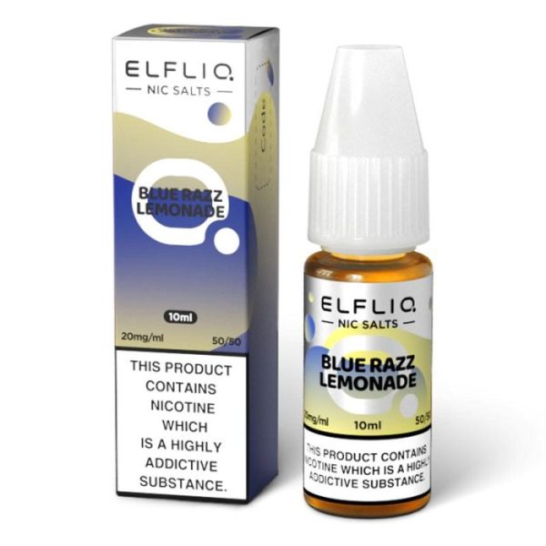 ELFBAR ELFLIQ Blue Razz Nic Salts - 10ml