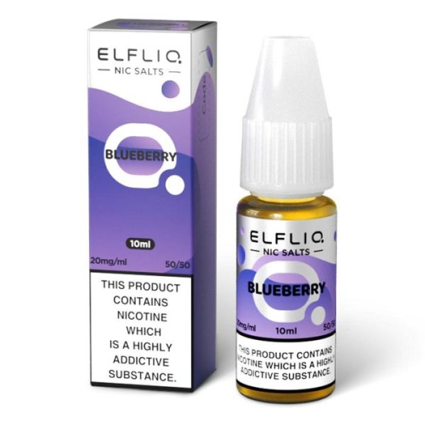 ELFBAR ELFLIQ Blueberry Nic Salts - 10ml